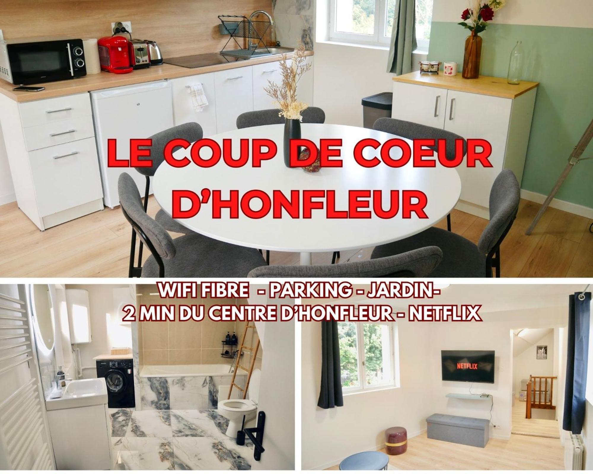 Appartement Le Coup De Coeur D'honfleur Équemauville